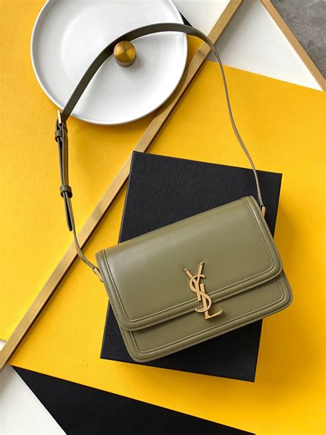 yves saint laurent green bag|what ysl bags are available.